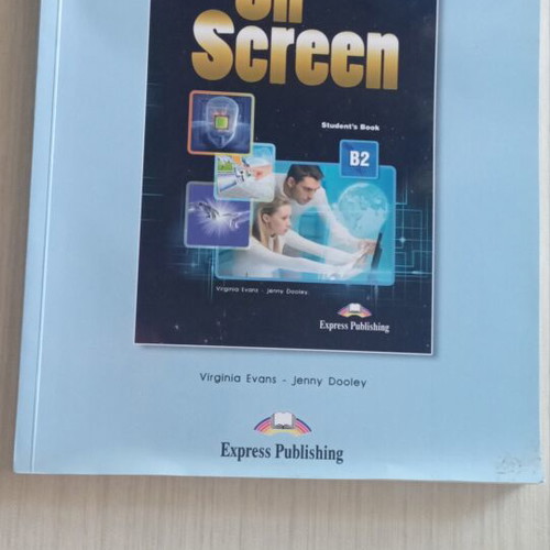 Companion On Screen B2 book new, English vocabulary and grammar