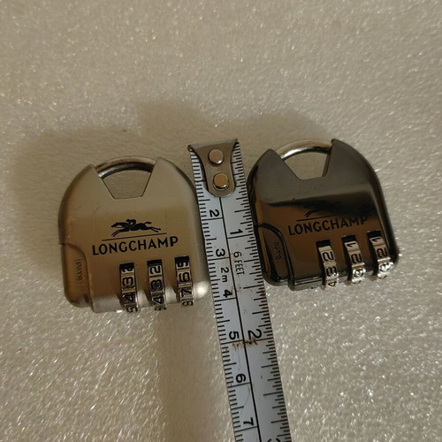 Long Champ padlocks used, set of 2 pieces