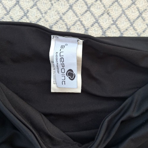 Bluepoint women's bikini bottom black size M like new