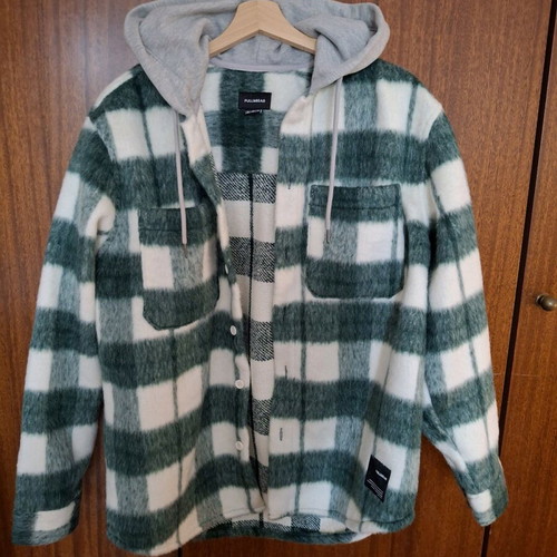Unisex jacket Medium green Pull & Bear like new