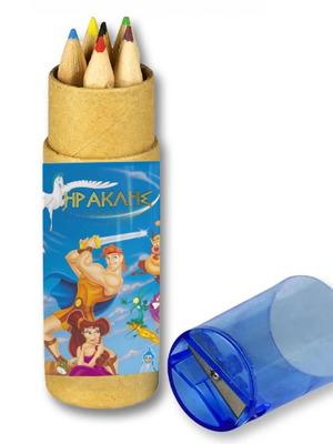 Herakles Colored Pencils 10pcs new with name in kraft box