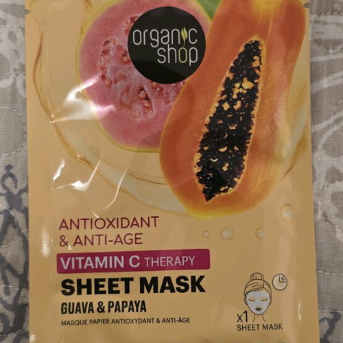 Organic Shop antioxidant & anti age mask new