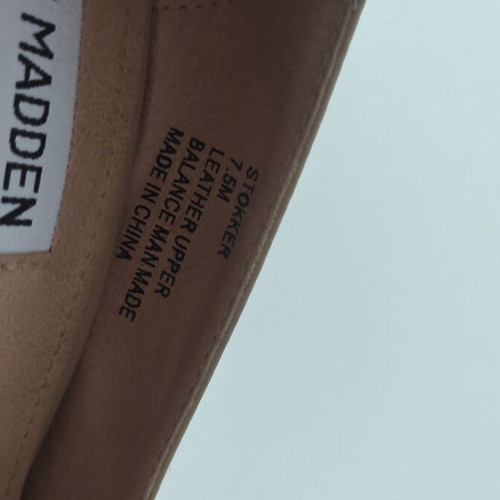 Steve Madden pumps used, beige, 12 cm heel, size 38