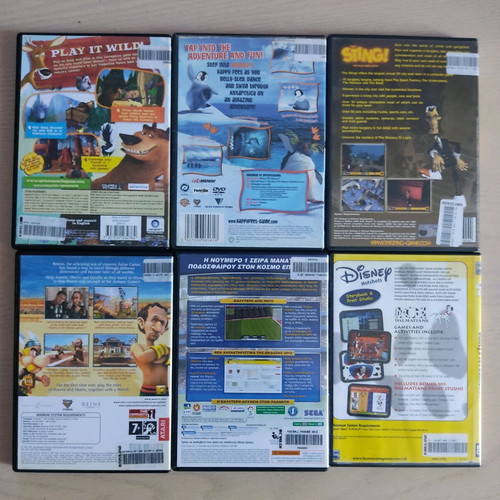PC games like new, complete with cases