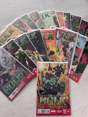 Indestructible Hulk 1-20 + Annual new Marvel Comics series