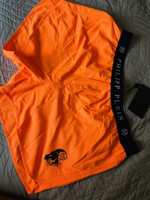 Philipp Plein men's swimwear new, orange