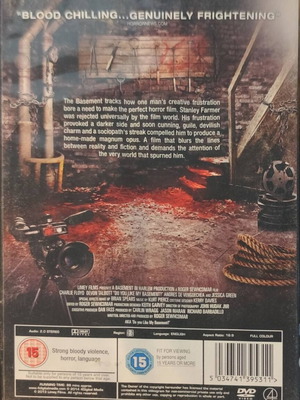 DVD THE BASEMENT HORROR MOVIE FROM ROGER SEWHCOMAR