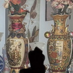 Porcelain vases Chinese style set