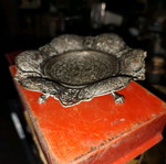 Silver decorative set used 19th century Eastern