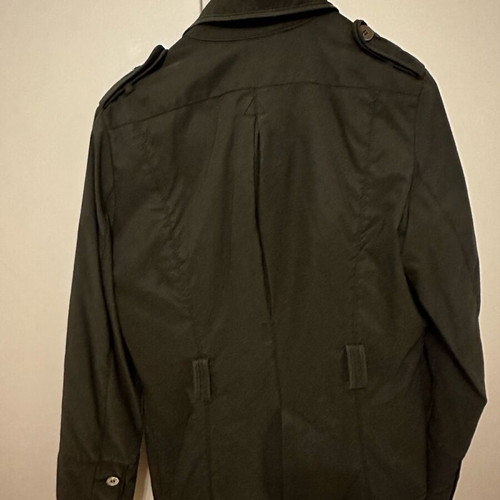 Zara khaki jacket with belt like new