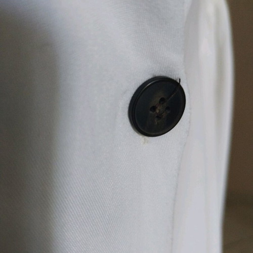 Bershka shirt with unique sleeves and black buttons, like new, size M