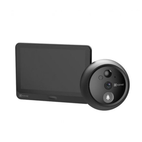 Ezviz HP4 peephole camera like new with door screen