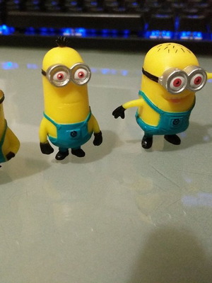 Φιγούρες Minions σετ 10, σαν καινούργιο, 3-4 εκ.
