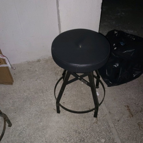 Stool 60cm used, very sturdy metal construction