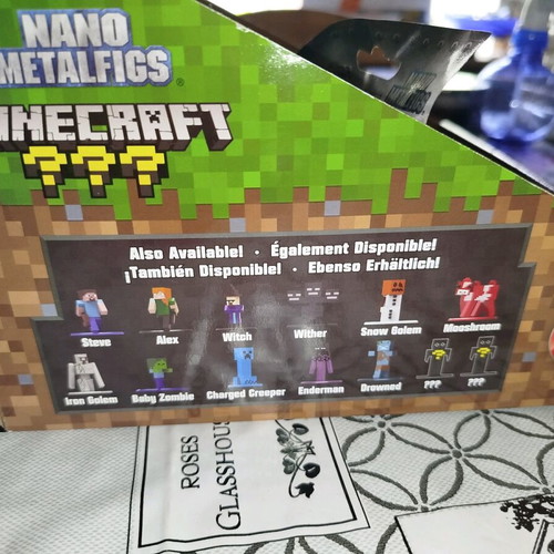 Minecraft authentic metal figures pack of 18 new