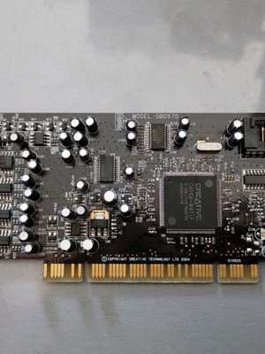 Creative Labs Sound Blaster Audigy SB0570 κάρτα ήχου PCI μεταχειρισμένη