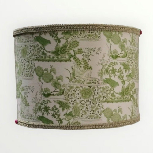 Ceiling light green Japanese tree, 35x20 cm