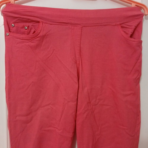 Pants leggings coral color used, size M 38 10