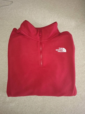 The North Face fleece red XL like new