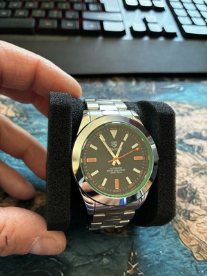 Benyar men's automatic watch new, gray
