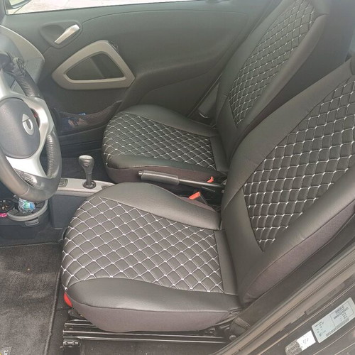 Leather Seat Covers Smart Fortwo 2007-2012 W451 new