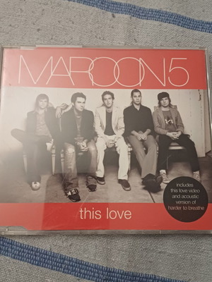 Maroon 5 This Love CD σινγκλ με βίντεο