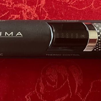Bellissima Imetec gloss titanium ceramic professional hair straightener with thermo control new