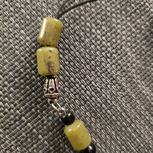 Nephrite Worry Beads used, 20 years old, 29 beads plus 3