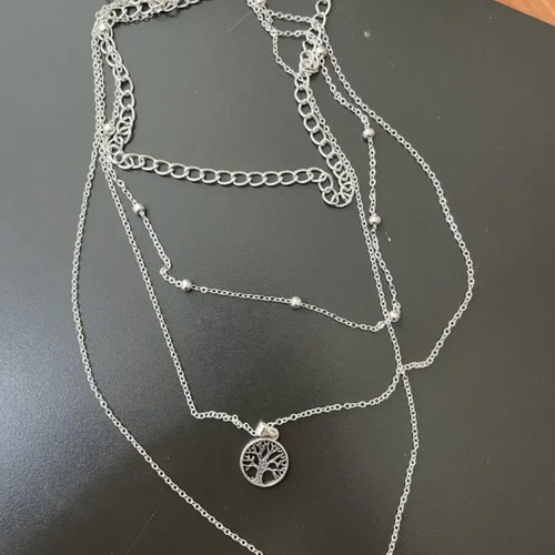 Multi-layer necklace used, excellent condition