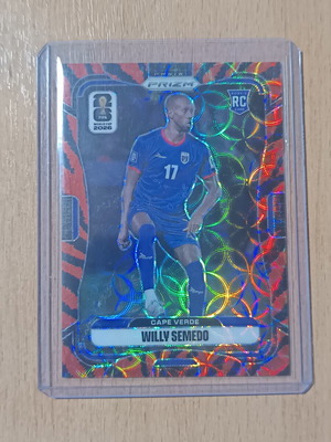 Willy Semedo 2026 Panini Prizm FIFA World Cup Rookie Card RC