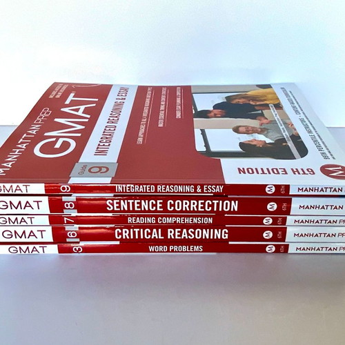 5 Volumes Manhattan Prep GMAT Strategy Guides new