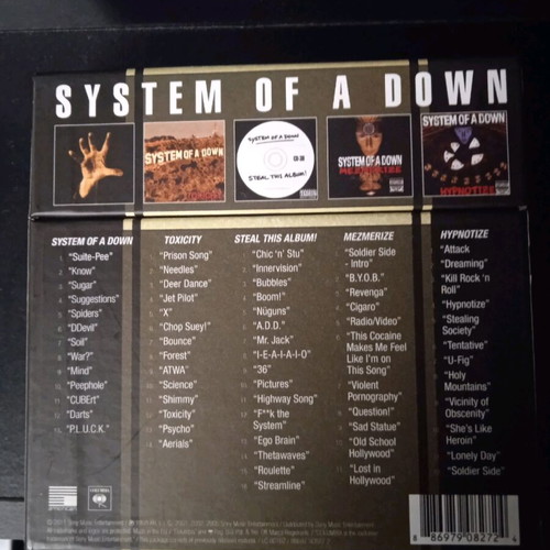 System Of A Down (Album Bundle) box set