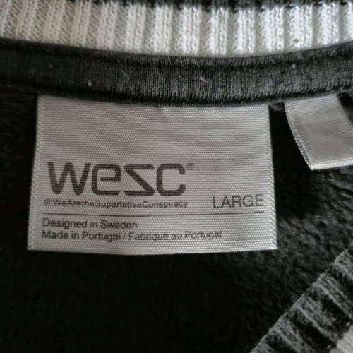 WESC jacket used, size L, black