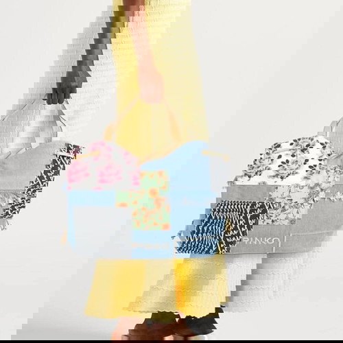 Τσάντα ώμου Pinko μπλε καινούργια