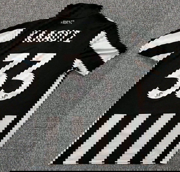 ΠΑΟΚ PAOK Θεσσαλονίκη Στέφανος Αθανασιάδης Κλάους Τούμπα ποδόσφαιρο φανέλα εμφάνιση soccer Jersey