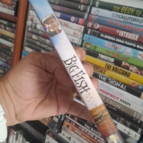 Big Fish DVD used, adventure fantasy with Greek subtitles