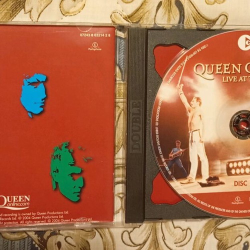 Queen On Fire Live At The Bowl 2004 double CD like new