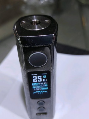 Voopoo Drag Plus Chrome 21700 used vape mod