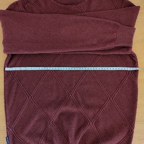 Side Effect men's turtleneck sweater like new, burgundy, size M