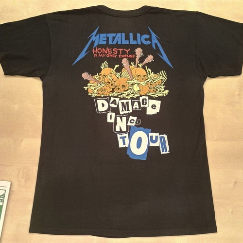 Metallica Damage Inc T-shirt used, size L, black