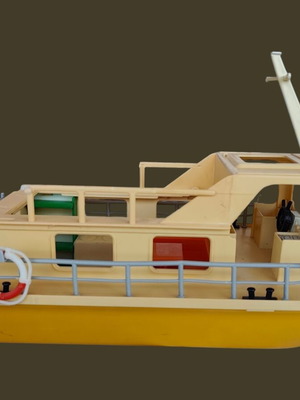 Playmobil Lyra 3540 Houseboat vintage used with wear