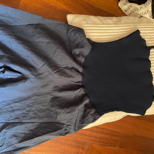Capezio The Dance Maker USA Dance Jumpsuit Overalls dark blue small like new