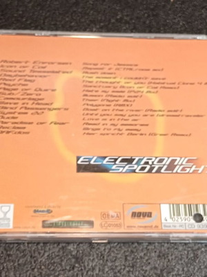 Electronic Spotlight CD used, electronic compilation 2001