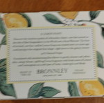 Bronnley lemon soaps new in gift pack