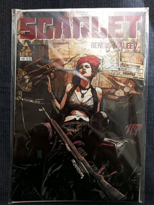 Scarlet #3 new Marvel Icon comic 2010