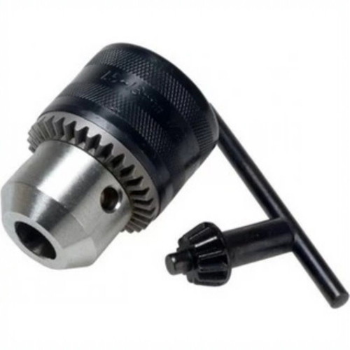 Drill chuck female 10mm new, keyed with key