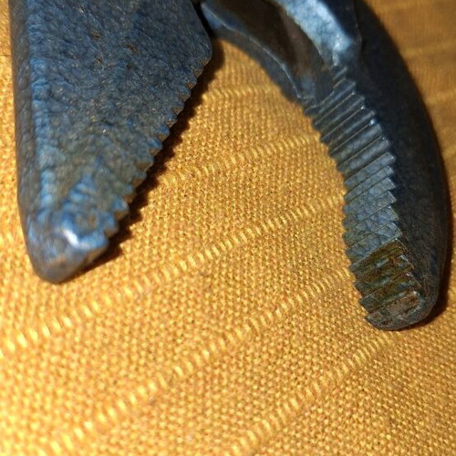 Gedore 1-1/2" Crab Pliers New Old Stock, 17" Length, Stove Enamelled