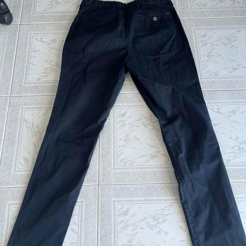Massimo Dutti navy slim fit chino pants used, size EUR 38