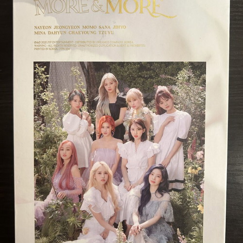 TWICE More & More 9th Mini Album CD used