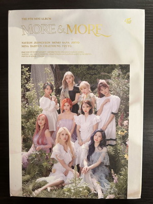 TWICE More & More 9th Mini Album CD used